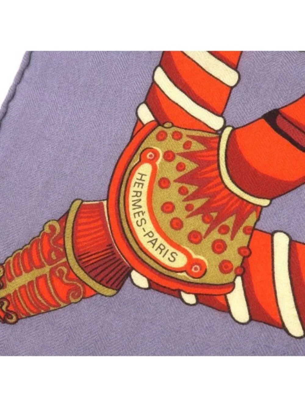 Hermes Carre Geant Cashmere Silk Scarf
